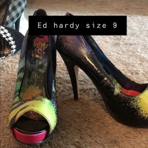 Ed hardy heels